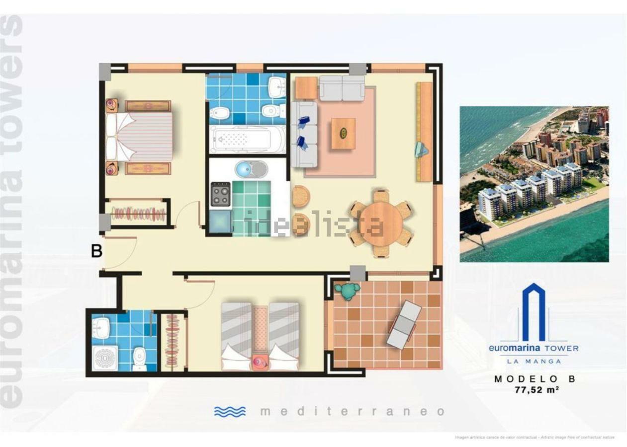 La Manga Apartamento - Primera Linea 圣哈维耶尔 外观 照片